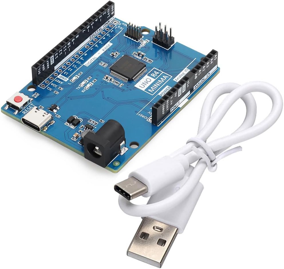 IoTCrazy UNO R4 Minima Board with USB Cable