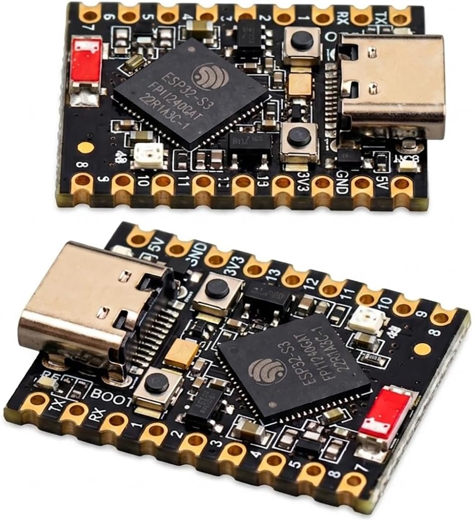 IoTCrazy ESP32-S3 Mini Board, USB-C (2-Pack)