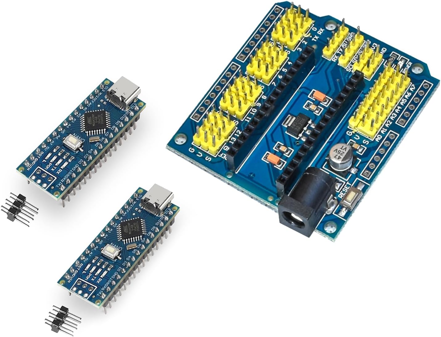 IoTCrazy ESP32-WROOM-32U with 3dBi Antenna, Micro-USB