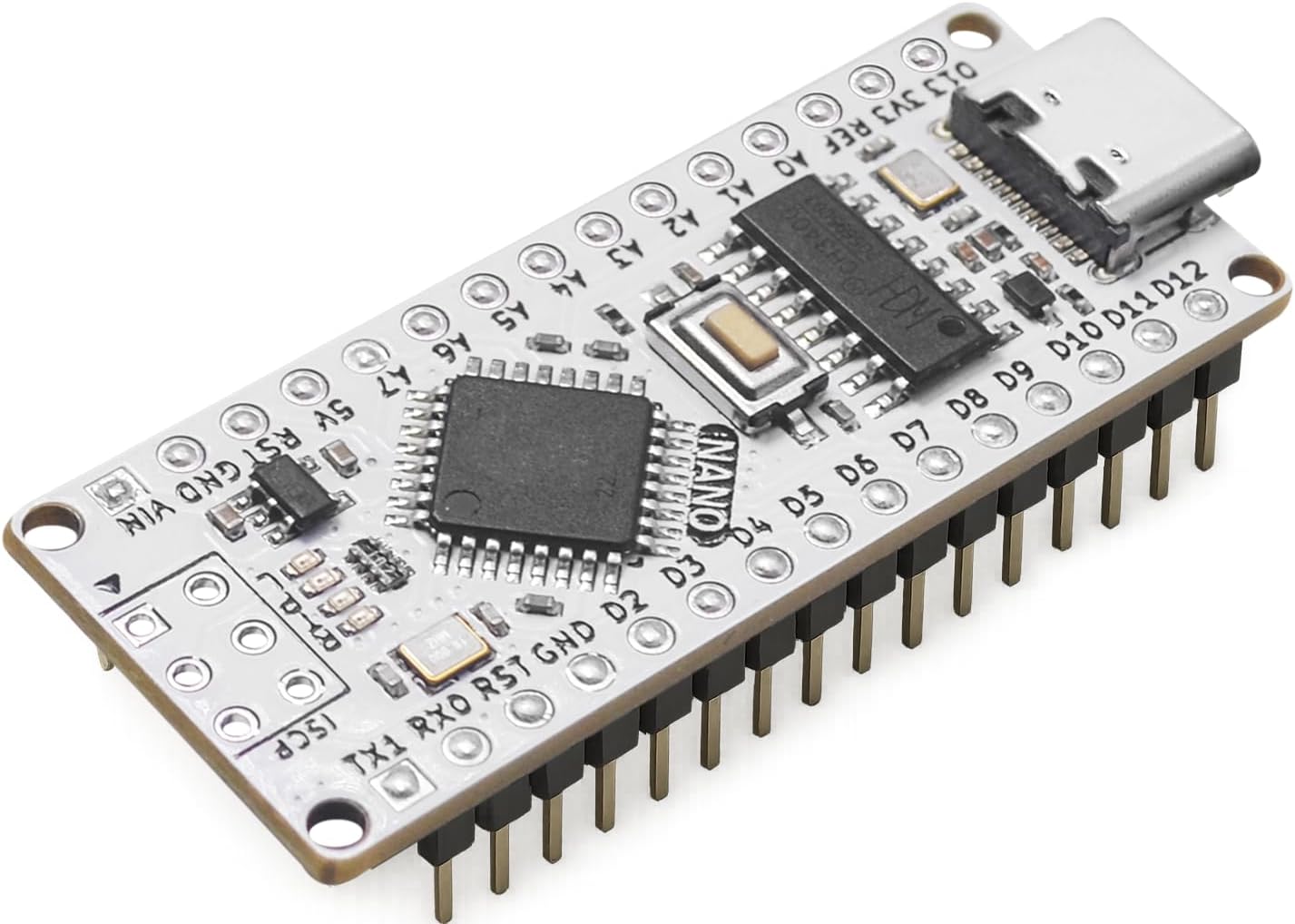 Nano ATmega328P Board, USB-C, Arduino Nano 3.0 Compatible